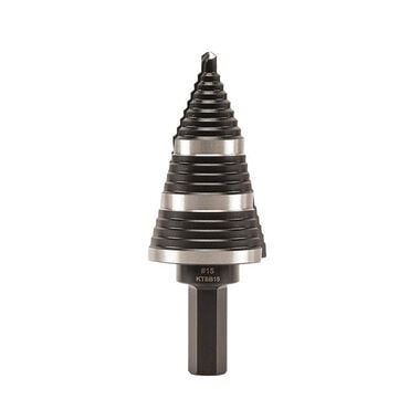 Klein Tools Step Drill Bit #15 Double Fluted, large image number 2