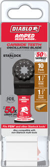 Diablo Tools 1-1/4in Starlock AMPED Carbide Teeth Oscillating Blades for Nail-Embedded, small image number 4
