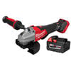 Milwaukee M18 FUEL 4 1/2 Inch - 6 Inch Dual Trigger Braking Grinder, Paddle Switch with ONE KEY & 5Ah Battery Pack, small image number 1