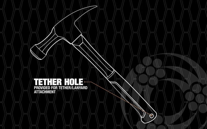 Southwire Electrician Hammer 20oz, large image number 2