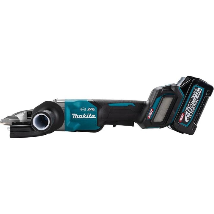 Makita 40V max XGT Brushless Cordless 5 Inch Paddle Switch Flathead Grinder Variable Speed with Electric Brake (Bare Tool), large image number 12