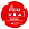Diablo Tools 6-1/2 inch x 4 Tooth TCG PCD Lames Hardie & Fiber Cement Cutting Track Saw Blade with 20mm Arbor & 0.07 inch Kerf, small image number 1