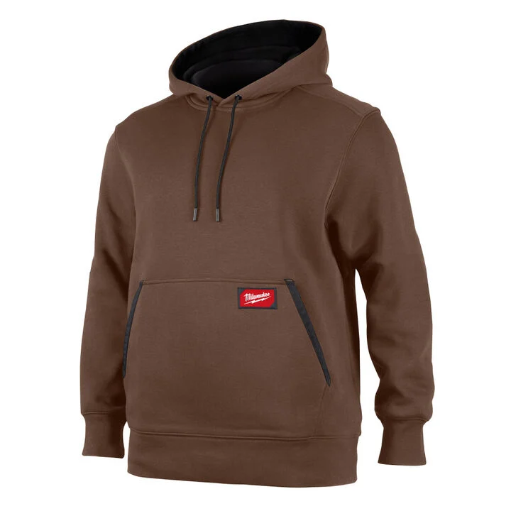 Milwaukee Midweight Pullover Hoodie BROWN