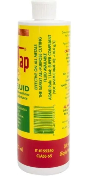 Relton New Rapid Tap 1 Pt Bottle Cutting Fluid Semisynthetic For Use on Ferrous Metals & Nonferrous Metals, large image number 2