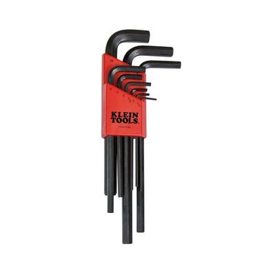 Klein Tools L-Style Hex Key Caddy Metric 9 Pc