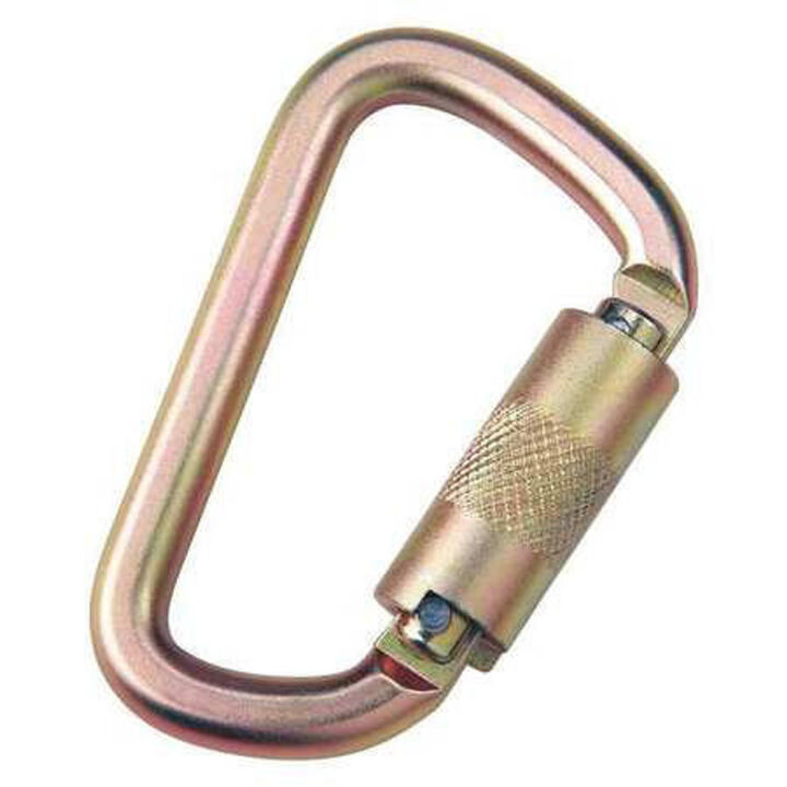 DBI Sala 5000Lbs Zinc Plated Steel Self-Closing/Locking Carabiner, large image number 1