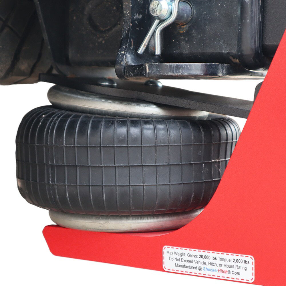 Shocker Hitch HD 20K 2 Inch Air Pintle Hitch, large image number 6