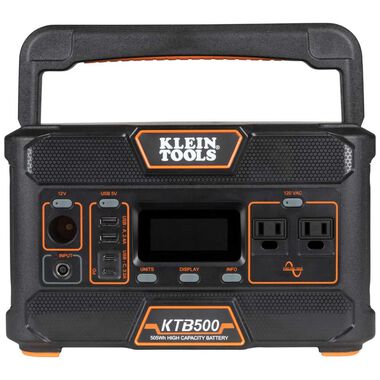 Klein Tools Portable Power Station 500W, large image number 8