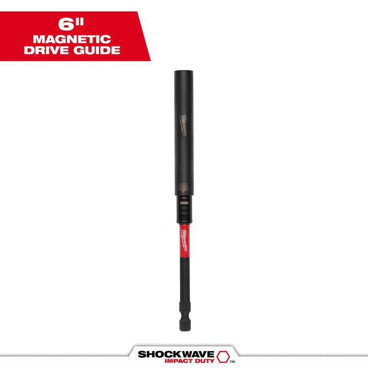 Milwaukee SHOCKWAVE 6 In. Impact Magnetic Drive Guide, large image number 0