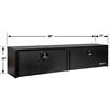 Buyers Products Company 16x13x88 Inch Gloss Black Diamond Tread Aluminum Topsider Truck Box, small image number 4