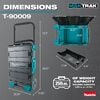 Makita MAKTRAK 3pc Rolling Tool Chest, Medium Tool Box, and Low-Profile Medium Organizer Bundle, small image number 5