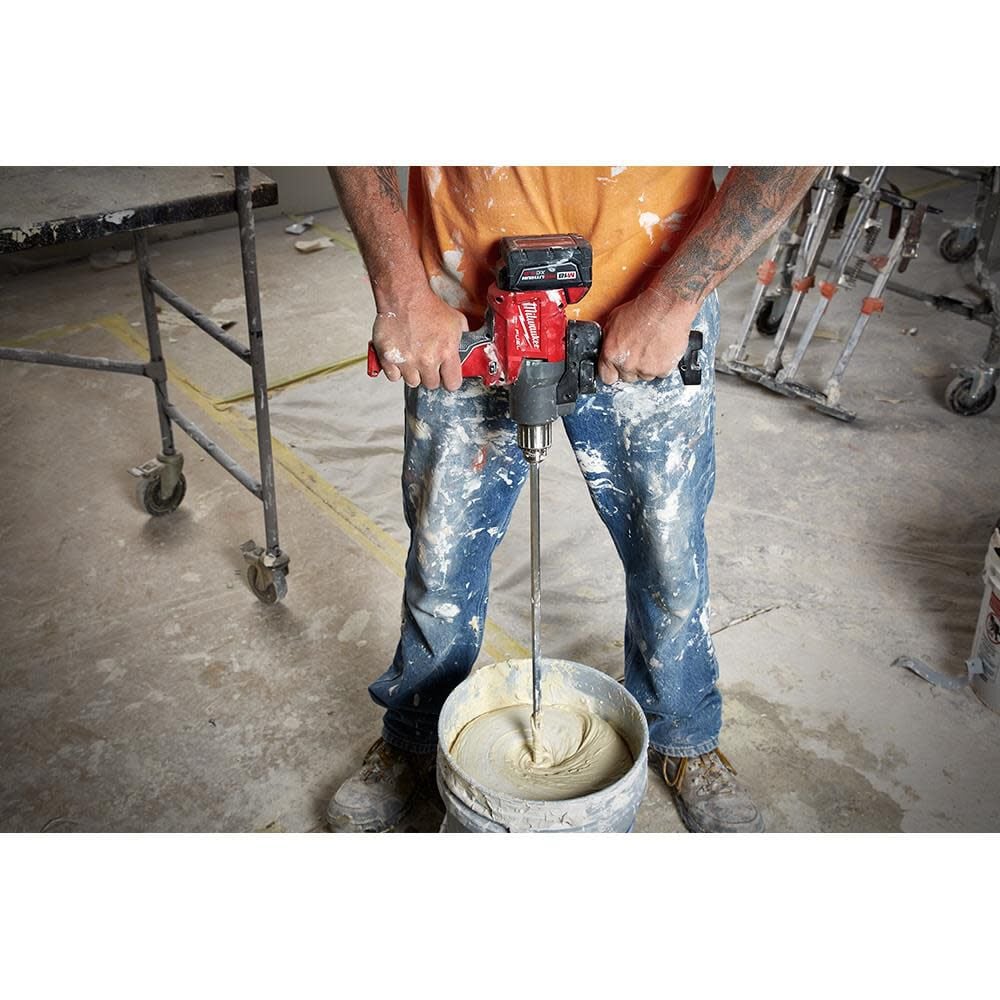 Milwaukee M18 Fuel Mud Mixer With 180 Degree Handle Bare Tool 2810 20 - Image 10