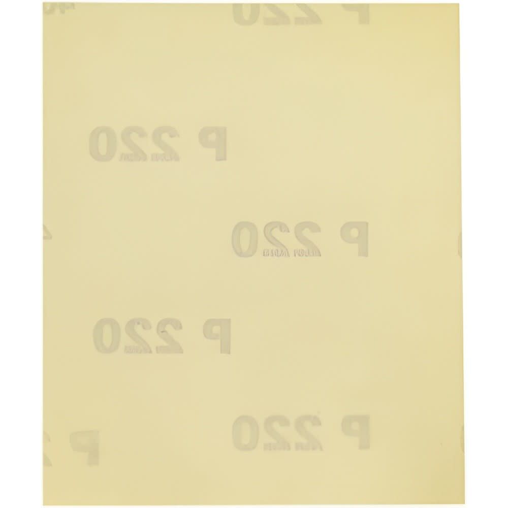 Porter Cable 5-1/2 x 4-1/2 Inch 220 Grit Aluminum Oxide Sanding Sheet 6 Pack, large image number 2