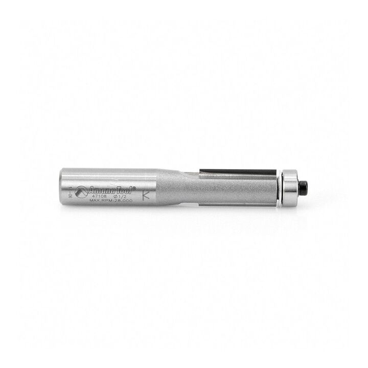 Amana Tool 1/2 x 1 x 3-1/4 Inch Carbide Flush Trim Router Bit, large image number 1