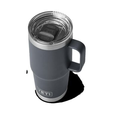 Yeti Rambler 20oz Travel Mug with Stronghold Lid Charcoal, large image number 2