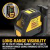 DEWALT USB Rechargeable Green Cross Line Laser Kit, small image number 5