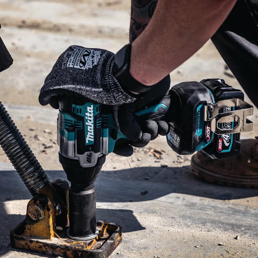 マック Makita 40V max XGT Impact Wrench Kit 1/2in Sq Drive with