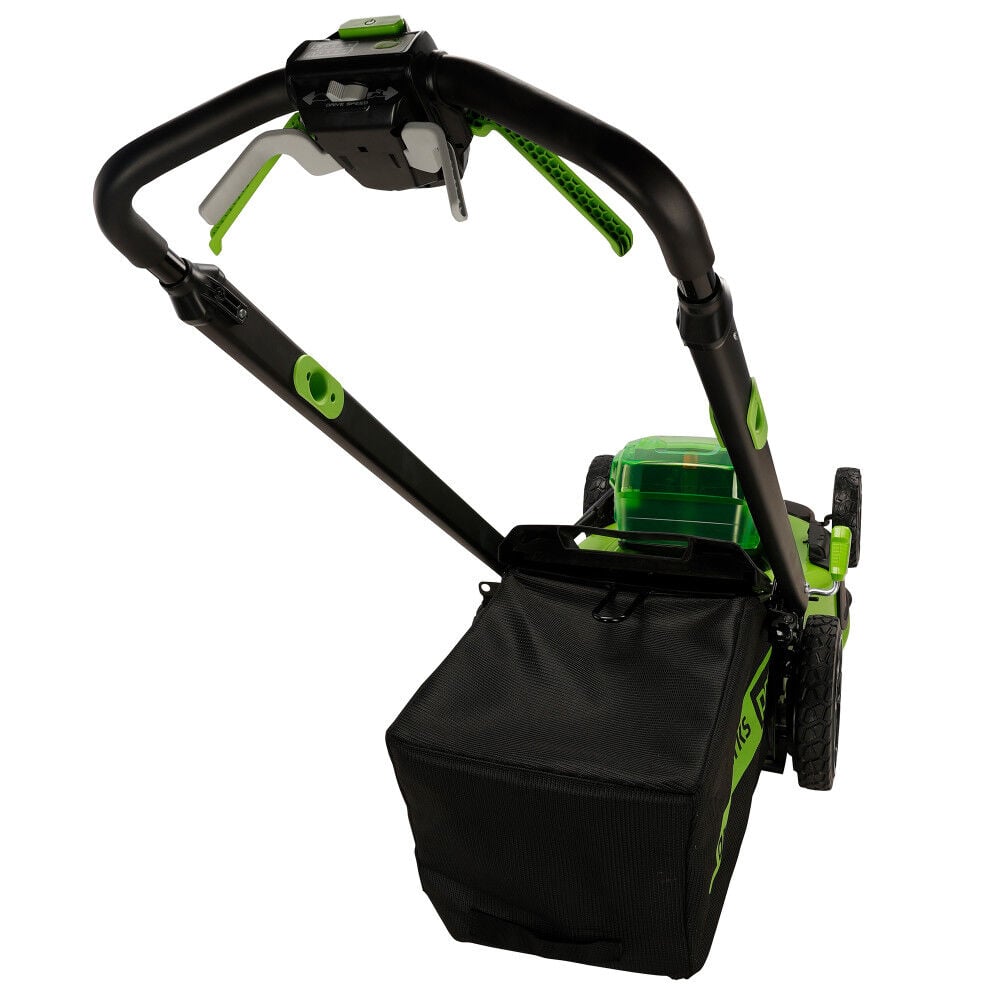 Greenworks 80V 21in Cordless Self Propelled Lawn Mower Kit with 5Ah Battery & Charger, large image number 4