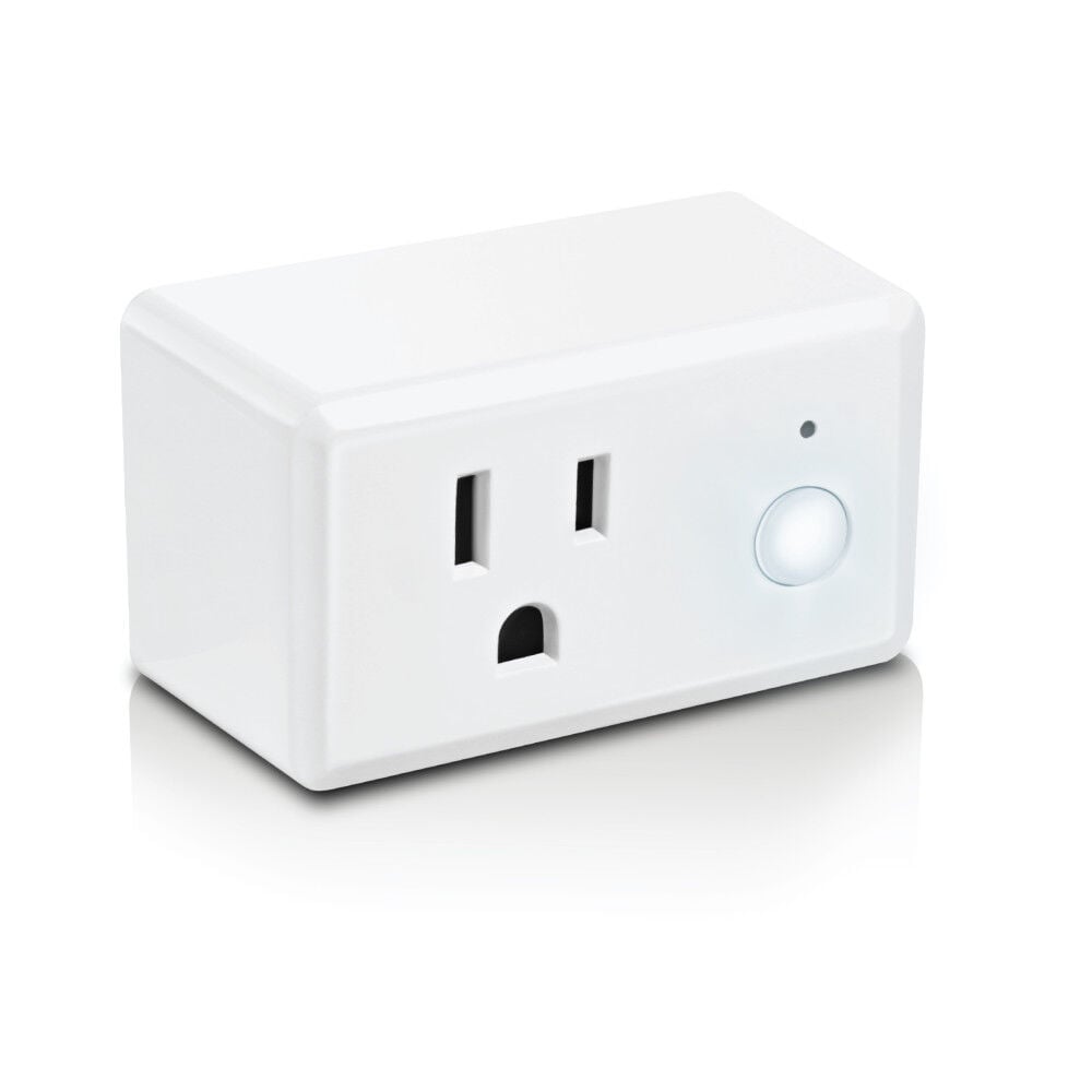 Feit Electric 120V 15A Smart WiFi Enabled Wall Plug with Night Light – PLUG/NL/WIFI