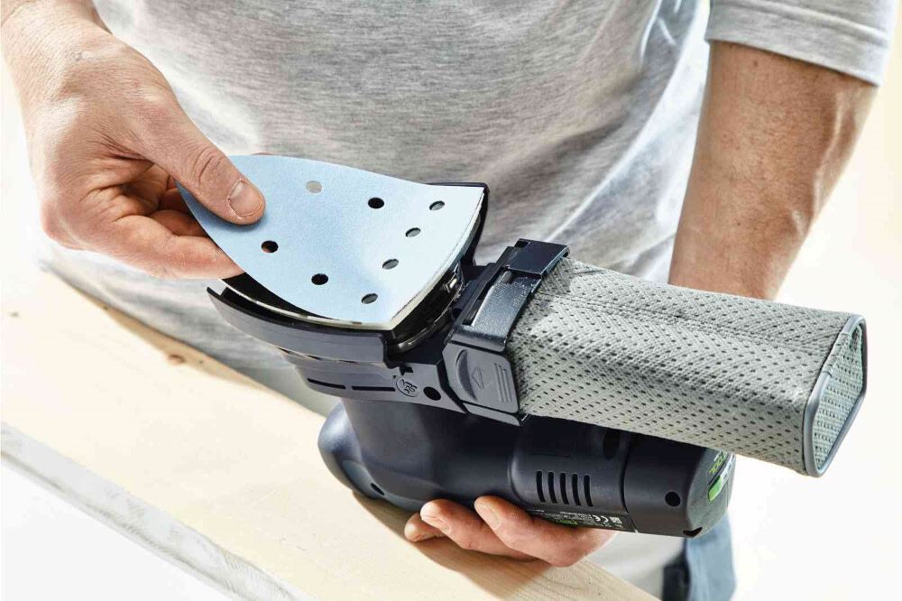 Festool Sanding Disc STF DELTA/9 P220 GR/100 Granat 100qty, large image number 3