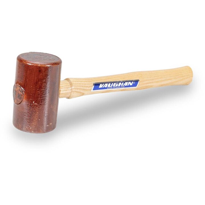 Vaughan RM250 1-1/4 LB 2-1/2 Inch Rawhide Mallet