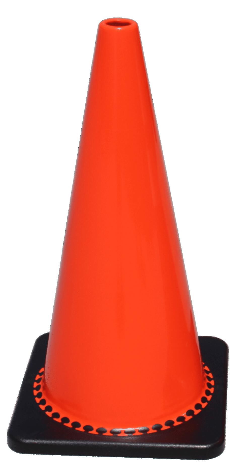 Vizcon Fluorescent Orange 28in TrafFix PVC Cone with No Collar, large image number 5