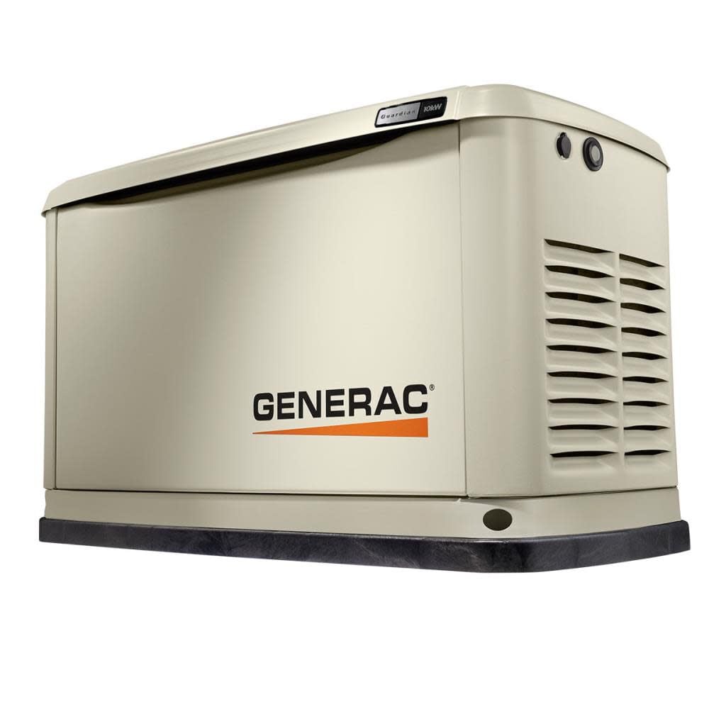 Generac Guardian Series 10, 000 Watt (10kw) Dual Fuel 50-State Air-Cooled Home Standby Generator – 7171