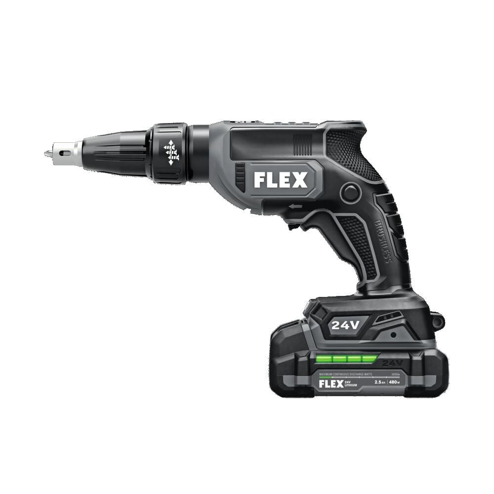 FLEX 24V Drywall Screw Gun Brushless Kit, large image number 6