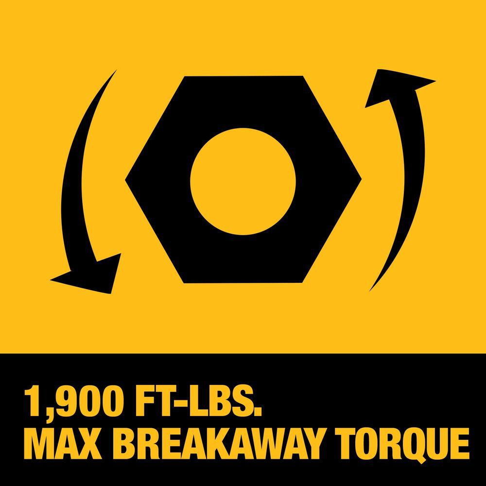 DEWALT 20V 1/2 High Torque Impact Wrench Kit, large image number 8