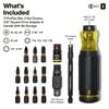 Klein Tools KNECT 16-in-1 Impact Rated Hybrid Screwdriver/Nut Driver, small image number 2