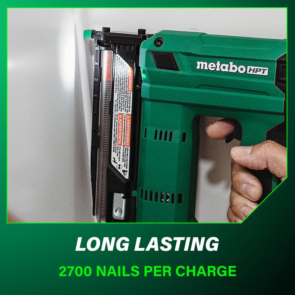 Metabo HPT 18V MultiVolt 23-Gauge Pin Nailer (1x2.0Ah), large image number 7