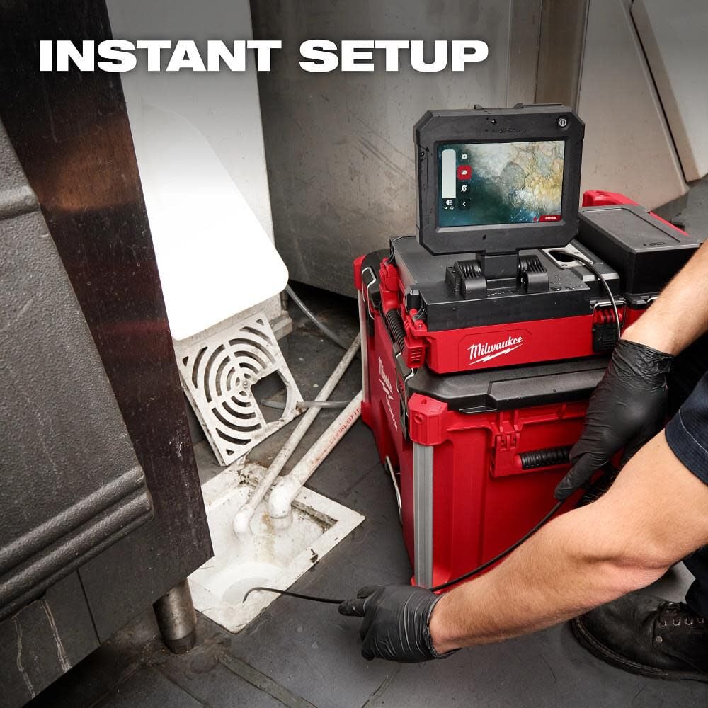 Milwaukee M12 75 Ft. Drain Camera with PACKOUT Compatibility, large image number 6
