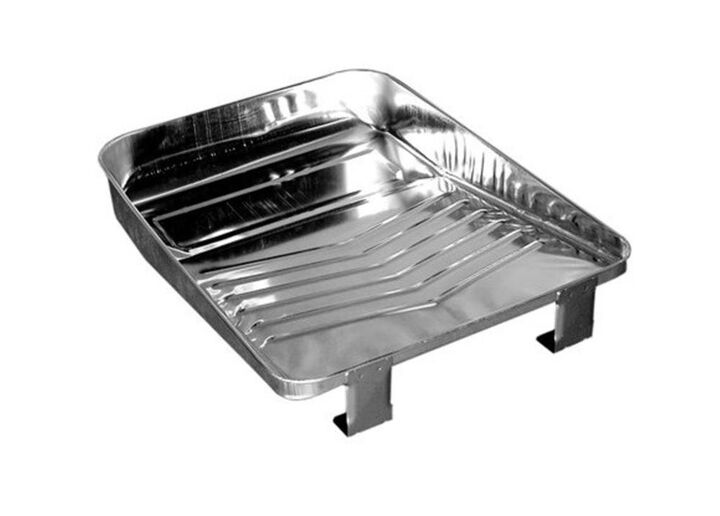 Magnolia Brush 9 in Metal Paint Tray, large image number 1
