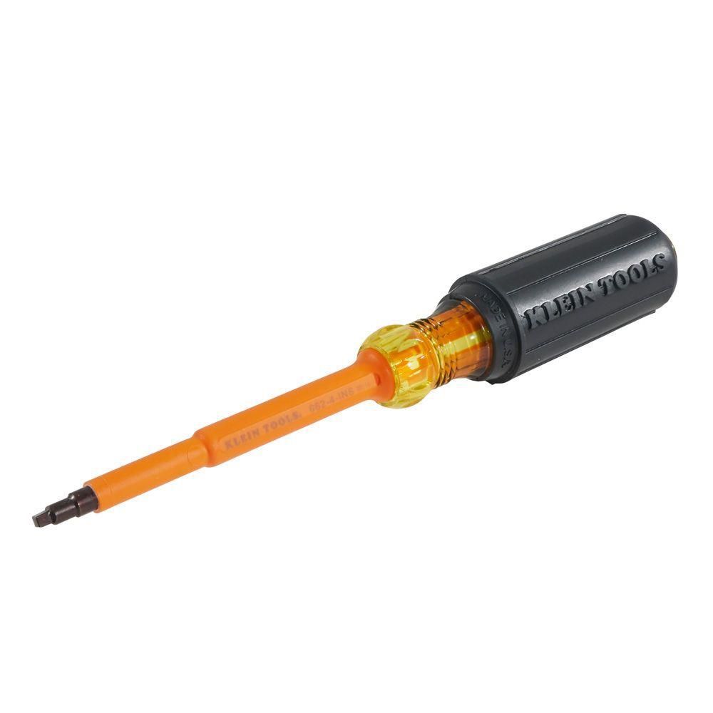 Klein Tools #2 Insulated Screwdriver 4inch Shank, large image number 6