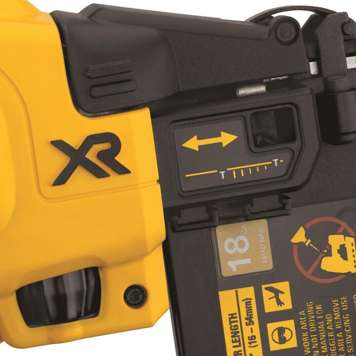 DEWALT 20 V MAX XR 18 Gauge Brad Nailer Kit, large image number 11