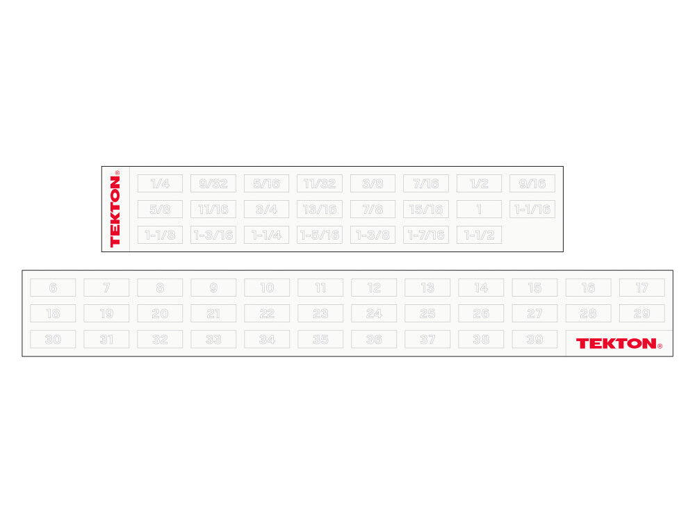 Tekton 45-Deg Offset Box End Wrench Set, (1/4 - 1-1/4 Inch, 6-32 mm), large image number 3