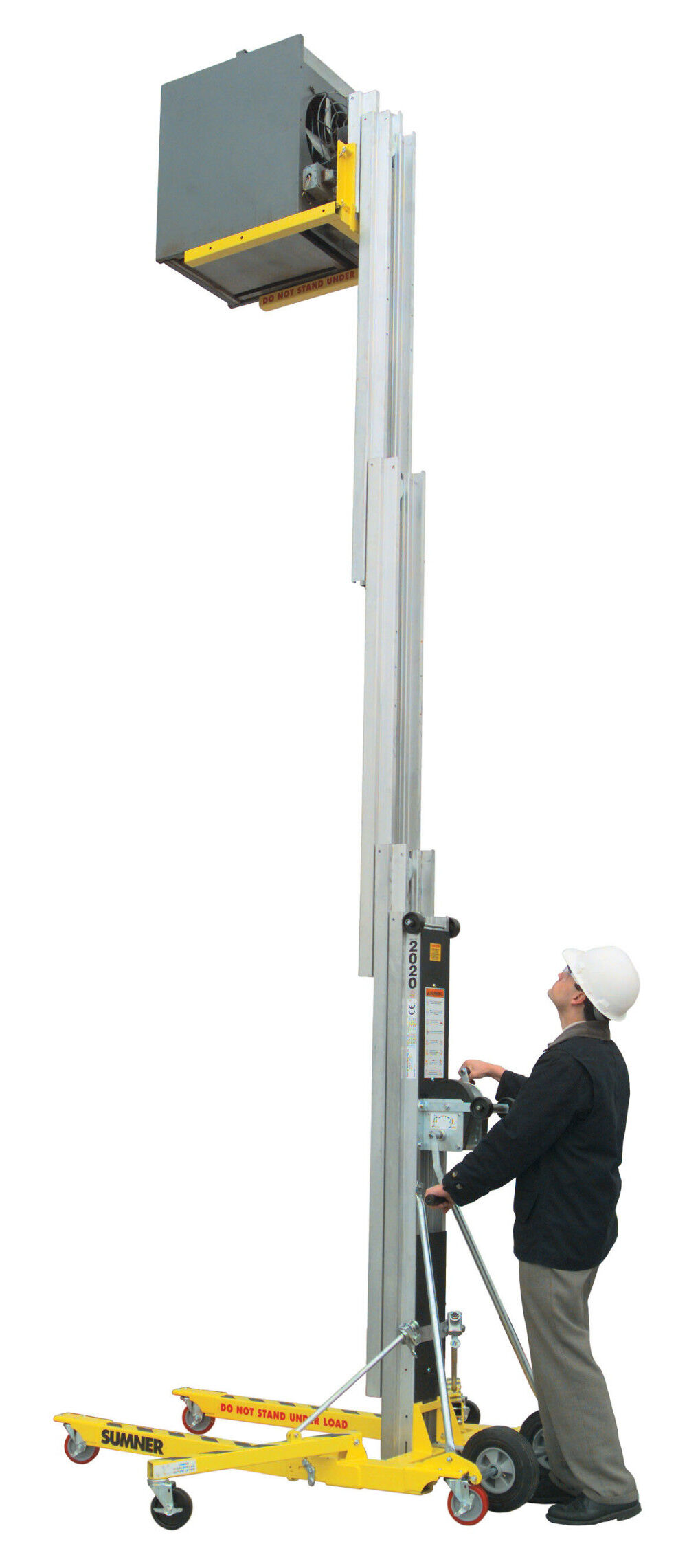 Sumner 2020G Material Lift 20 800 lbs Galvanized, large image number 3