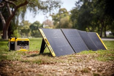 Champion Power Equipment 200-Watt Portable Foldable Solar Panels with Extension Cable and Kickstand, large image number 6