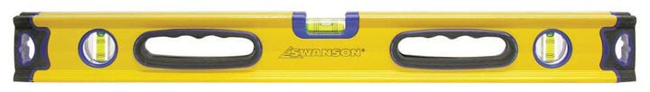 Swanson Tool 24 Inch Magnetic Box Beam Aluminum Level, Pro Series
