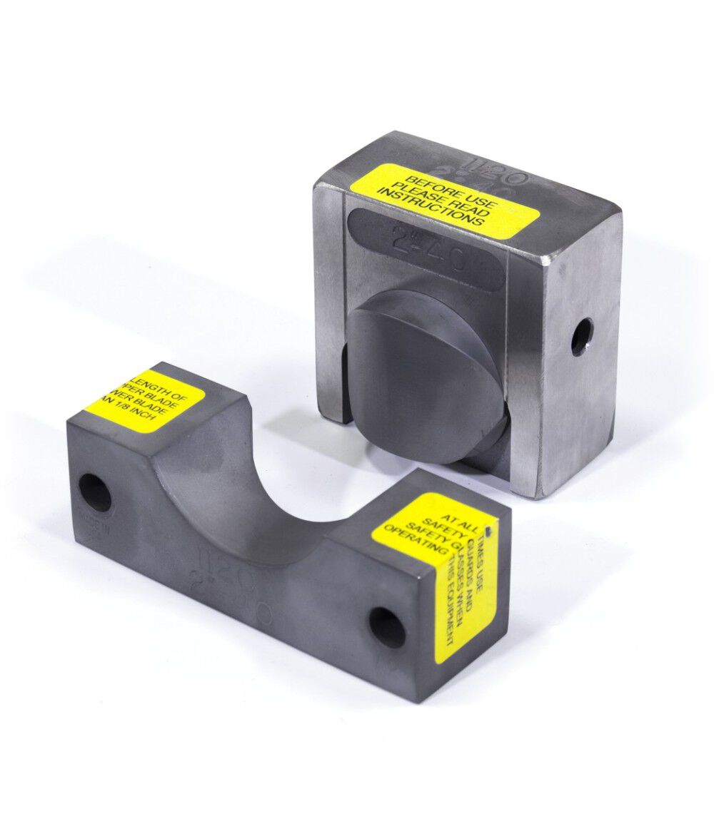 Edwards 1-1/2 Inch SCH40 Round Pipe Notcher Die, large image number 2