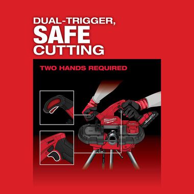 Milwaukee M18 FUEL Compact Dual-Trigger Band Saw (Bare Tool), large image number 4