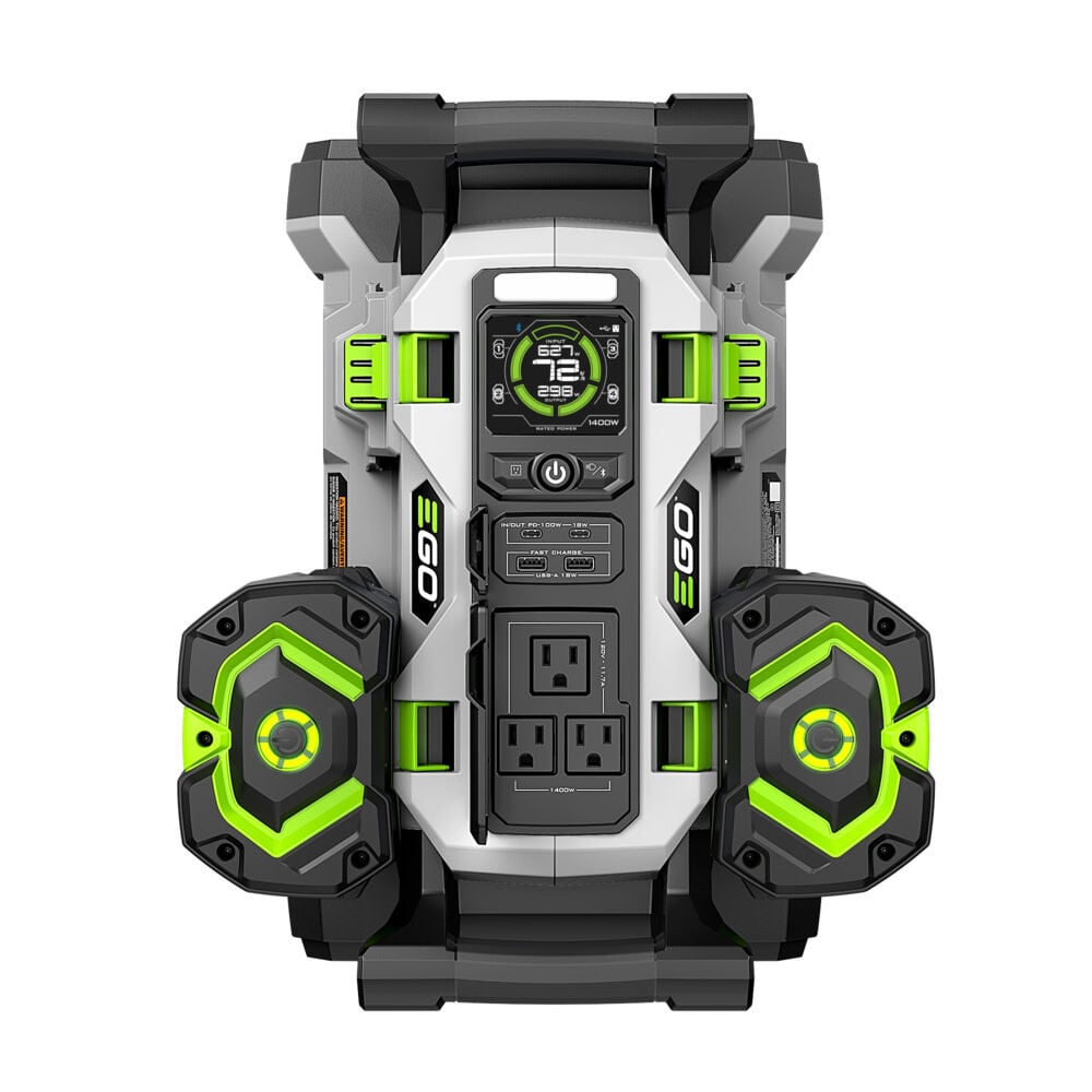 EGO NEXUS 1400W Portable Power Station Kit Includes Two 6 Ah Batteries, large image number 2