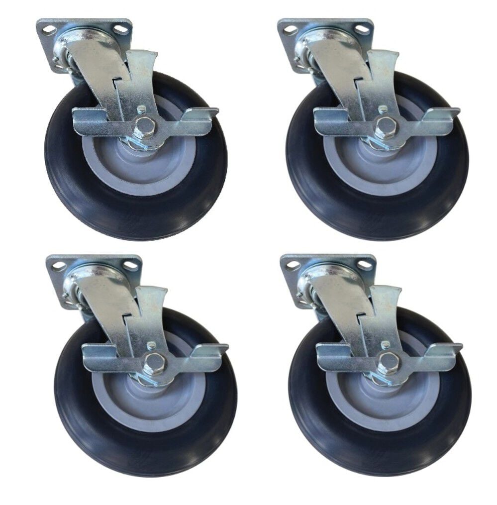 Magnum Tool Group 8 Inch Solid Caster Set for A8N Service Carts, large image number 1