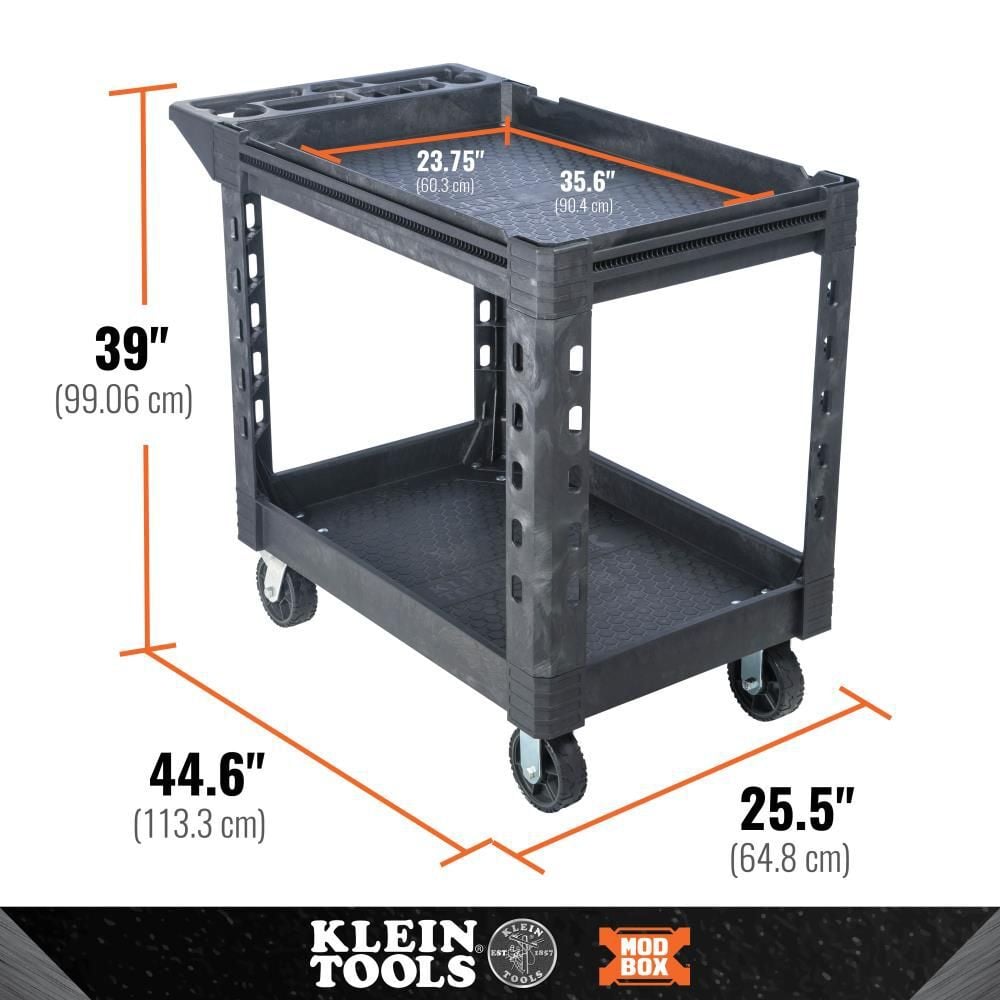 Klein Tools Utility Cart Caster Wheel Set, 6", large image number 5