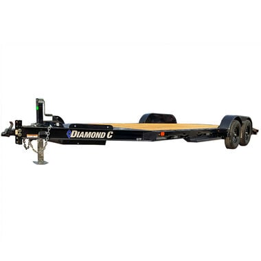 Diamond C 18 Ft. x 83 In. Wood Floor Car Hauler GTF