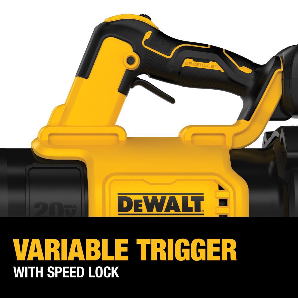 DEWALT 20 V MAX Lithium Ion XR Brushless Handheld Blower (Bare Tool), large image number 6