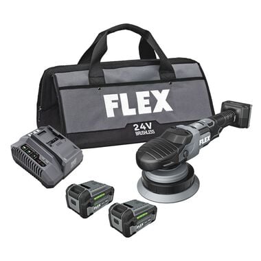 FLEX 24V Gear-Driven Orbital Polisher Kit
