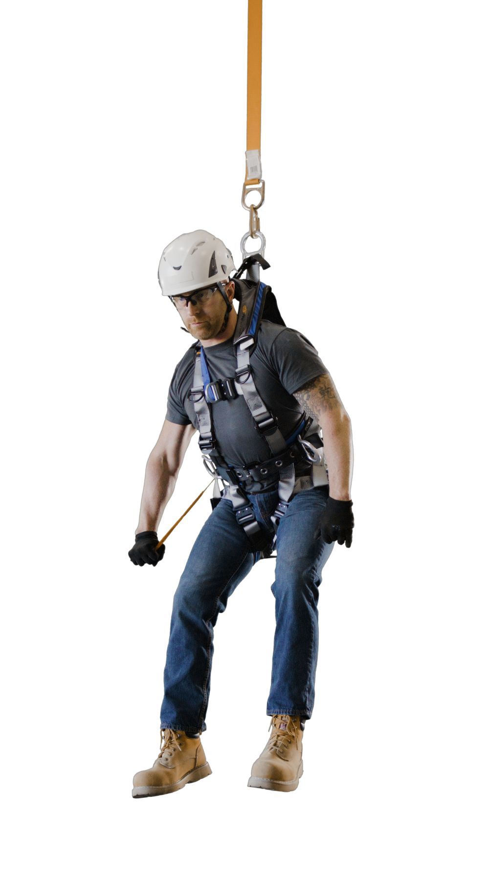 Werner ProForm SwitchPoint Climbing/Construction Harness Tongue Buckle Legs Small, large image number 6