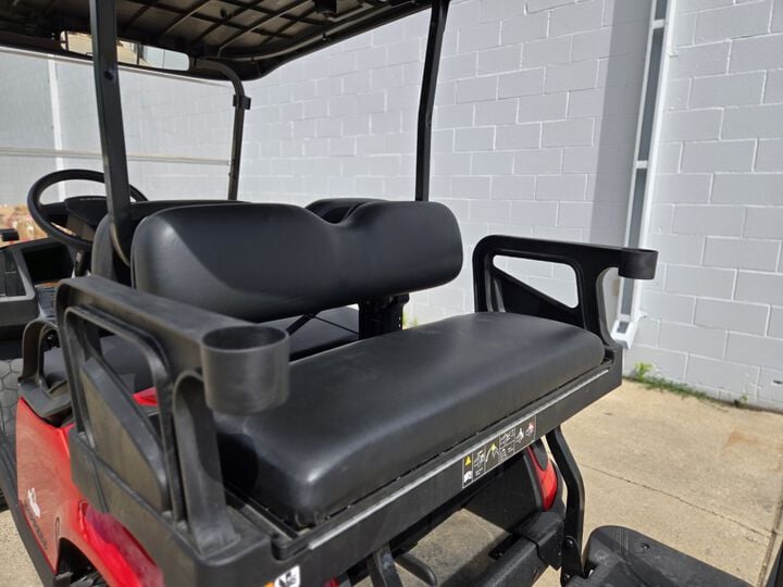E-Z-GO Express S4 4-Seat Gas Golf Cart Flame Red, large image number 12