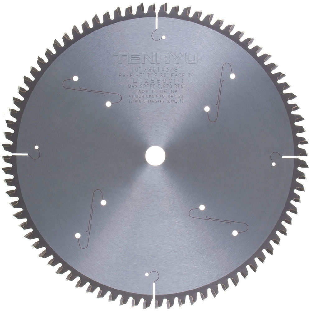 Tenryu 10In x 80CT Melamine Finish Blade, large image number 1